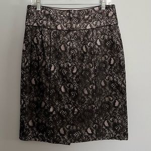 H&M Lacey Pencil Skirt